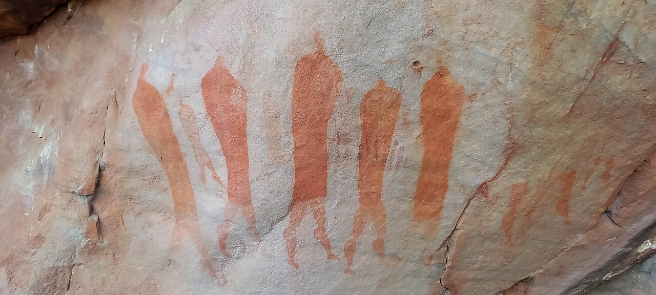San rock art near Stadsaal Caves, Cederberg
