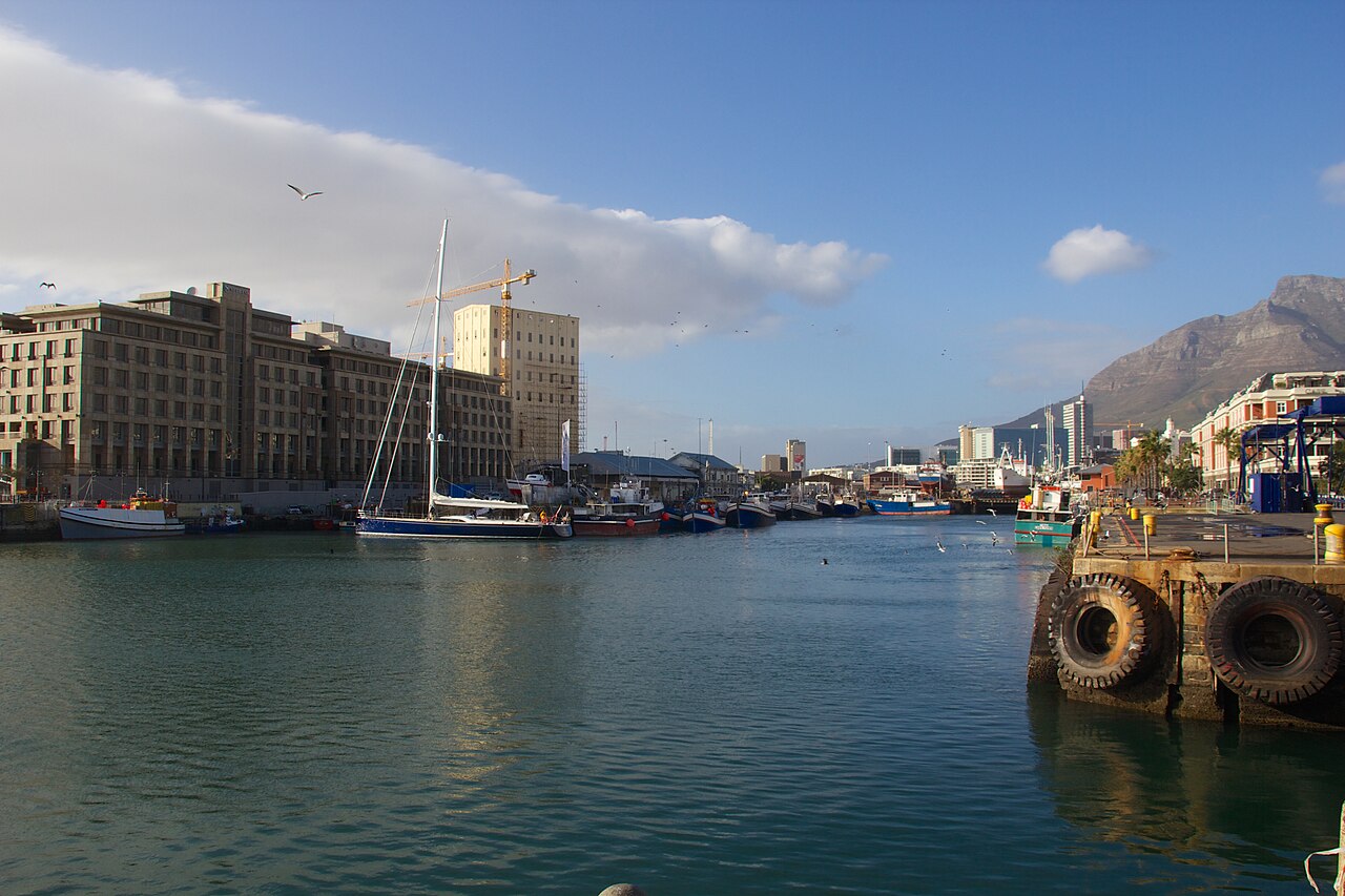 Alfred Basin harbor at the V&A Waterfront