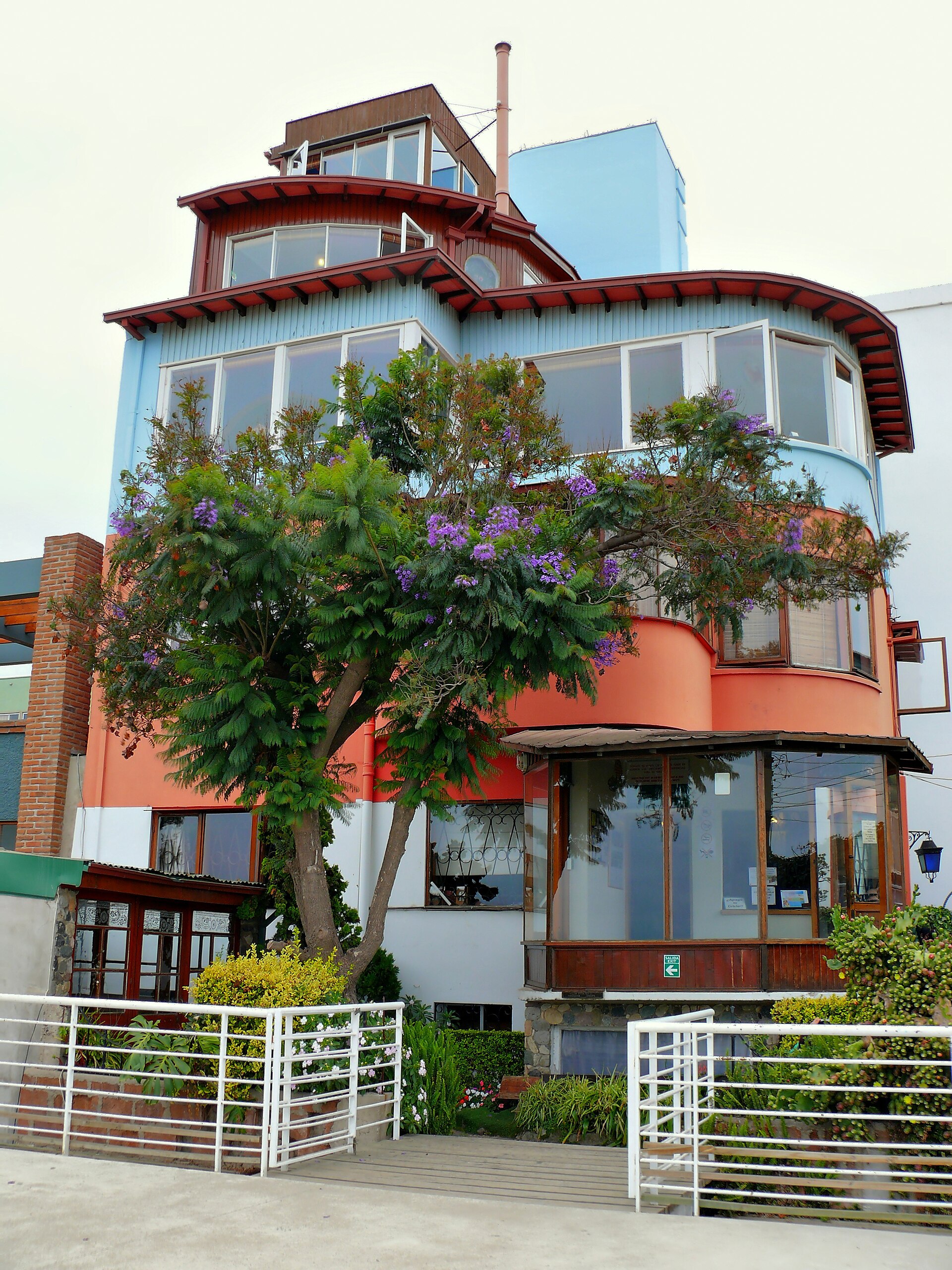 La Sebastiana, Pablo Neruda's house museum, Valparaíso, Chile