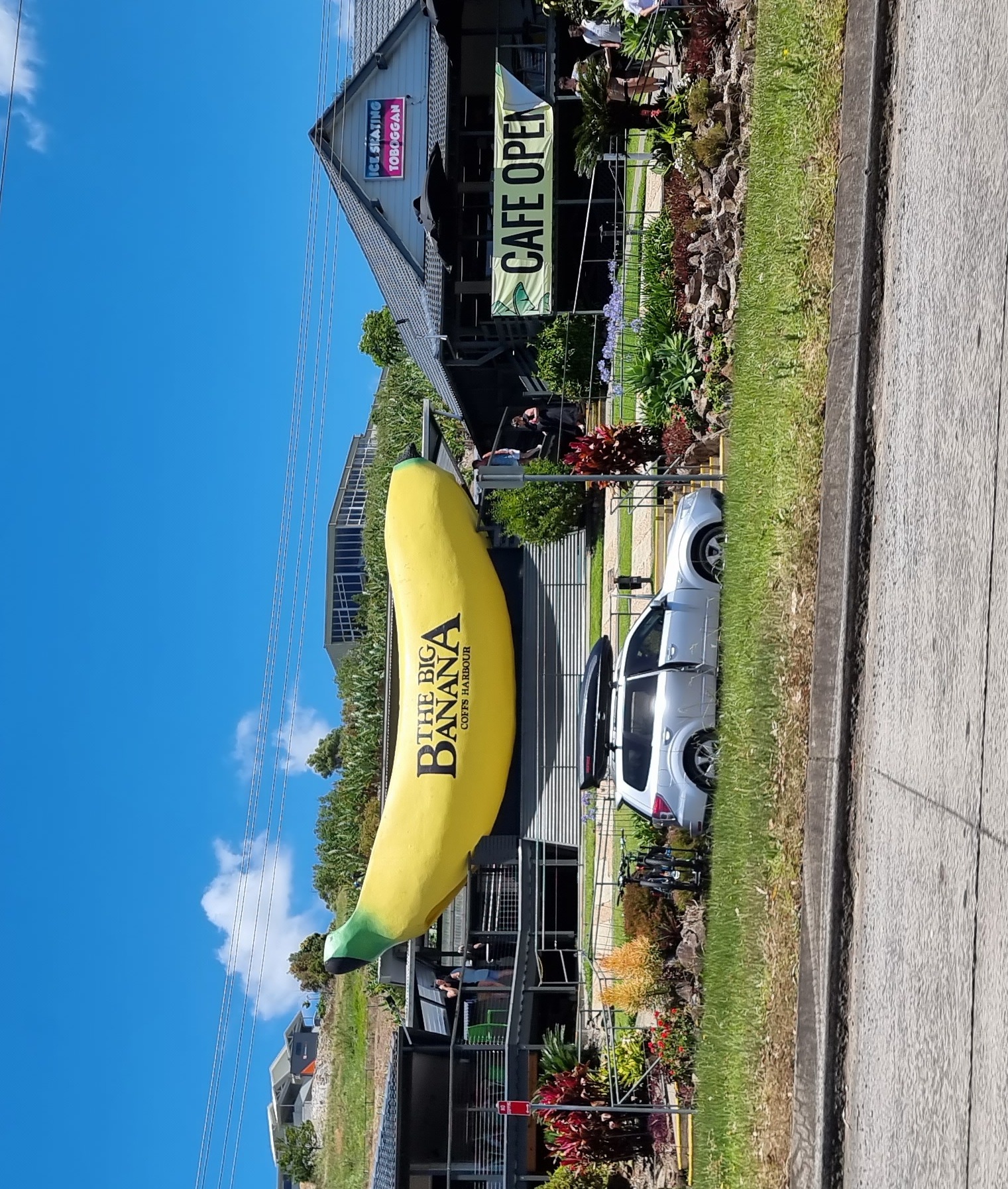 The Big Banana roadside attraction, Coffs Harbour, New South Wales, Australia