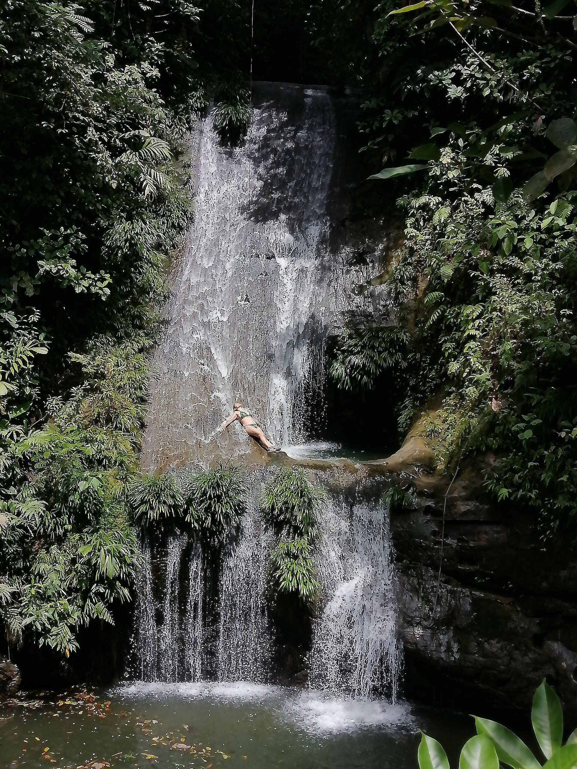 Cascada Ostional waterfall, Uramba Bahía Málaga National Natural Park, Colombia