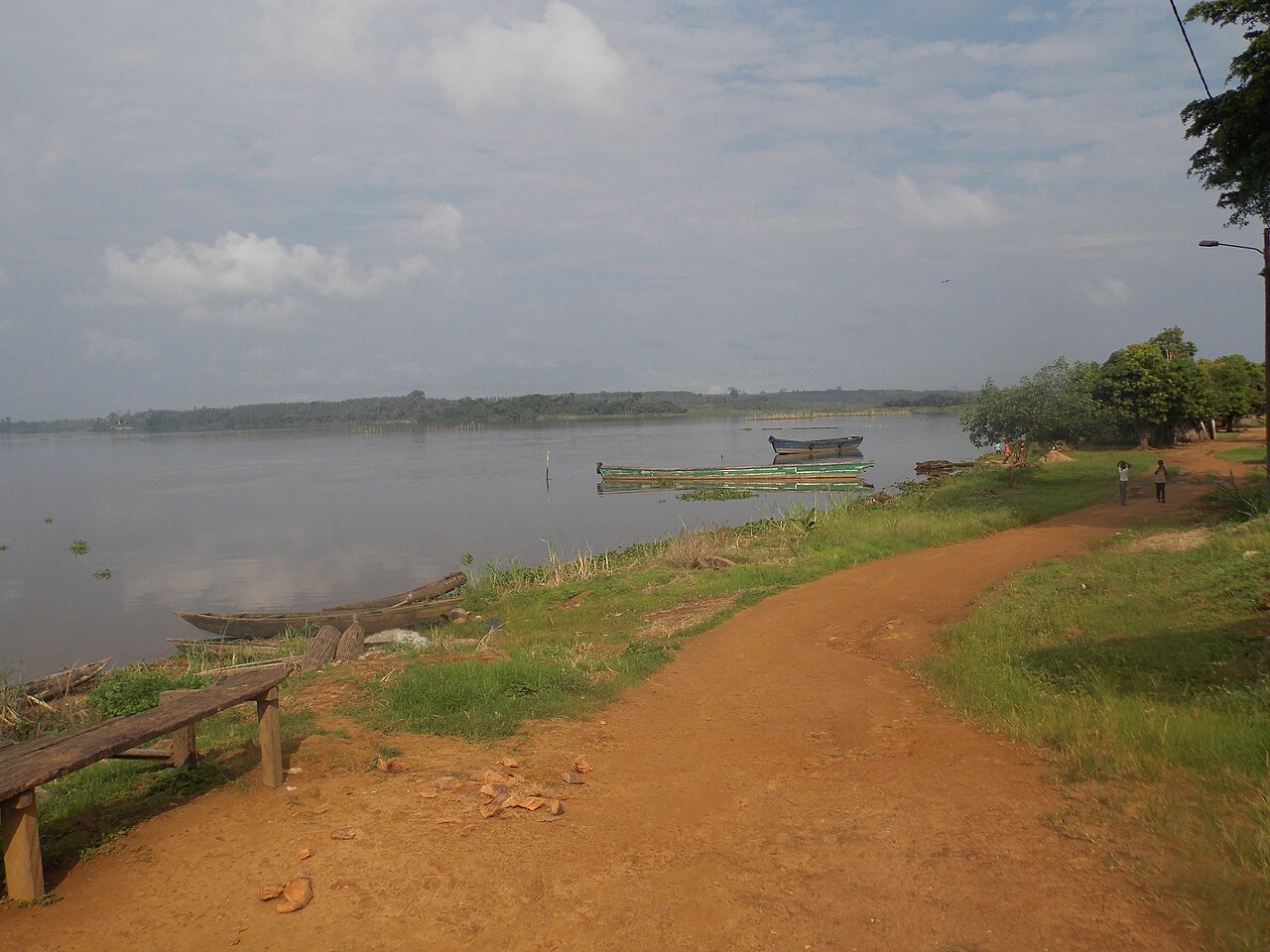 Aby Lagoon near Assinie, Côte d'Ivoire