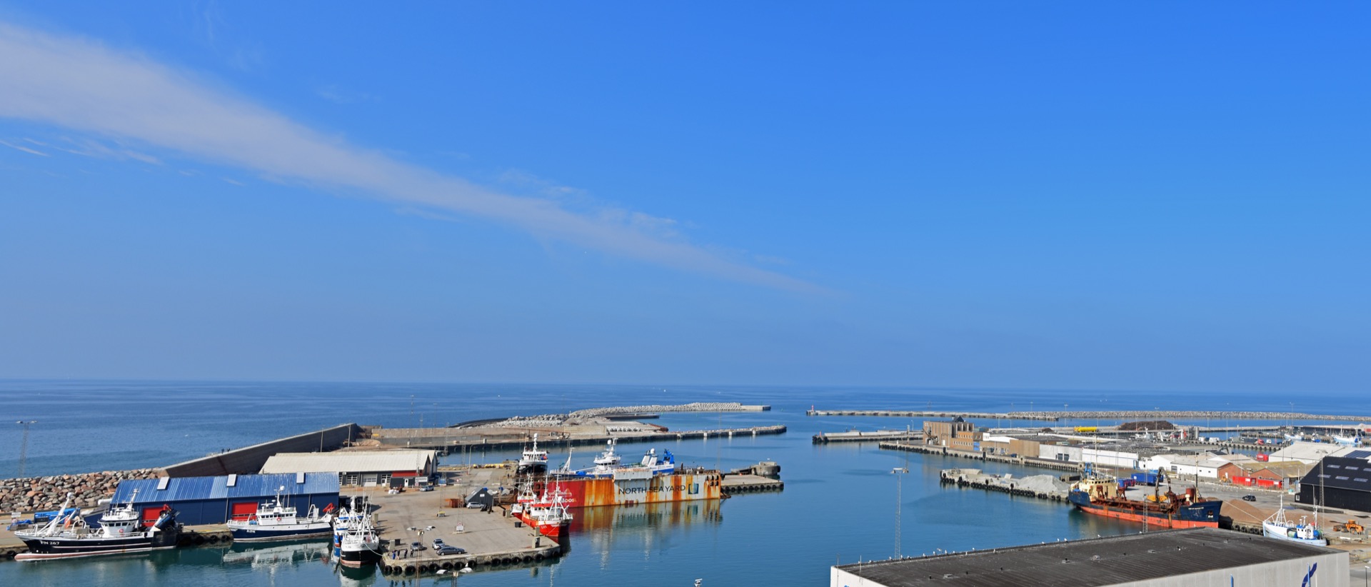 Hanstholm Harbour, Denmark