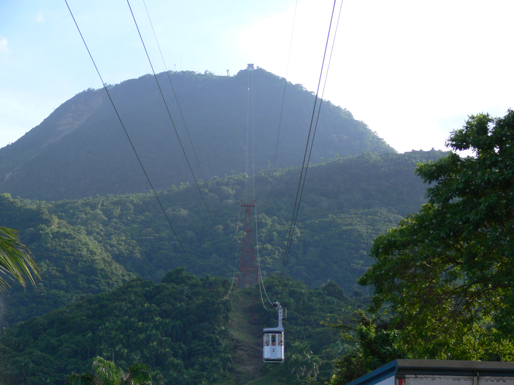 Teleférico cable car up Pico Isabel de Torres, Puerto Plata, Dominican Republic