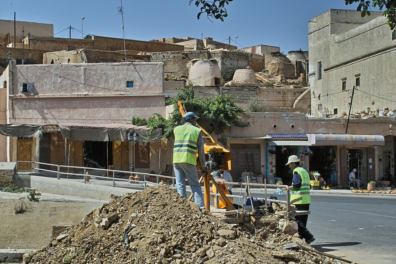 Potters' kilns on Colline des Potiers near Bab Chaaba, Safi