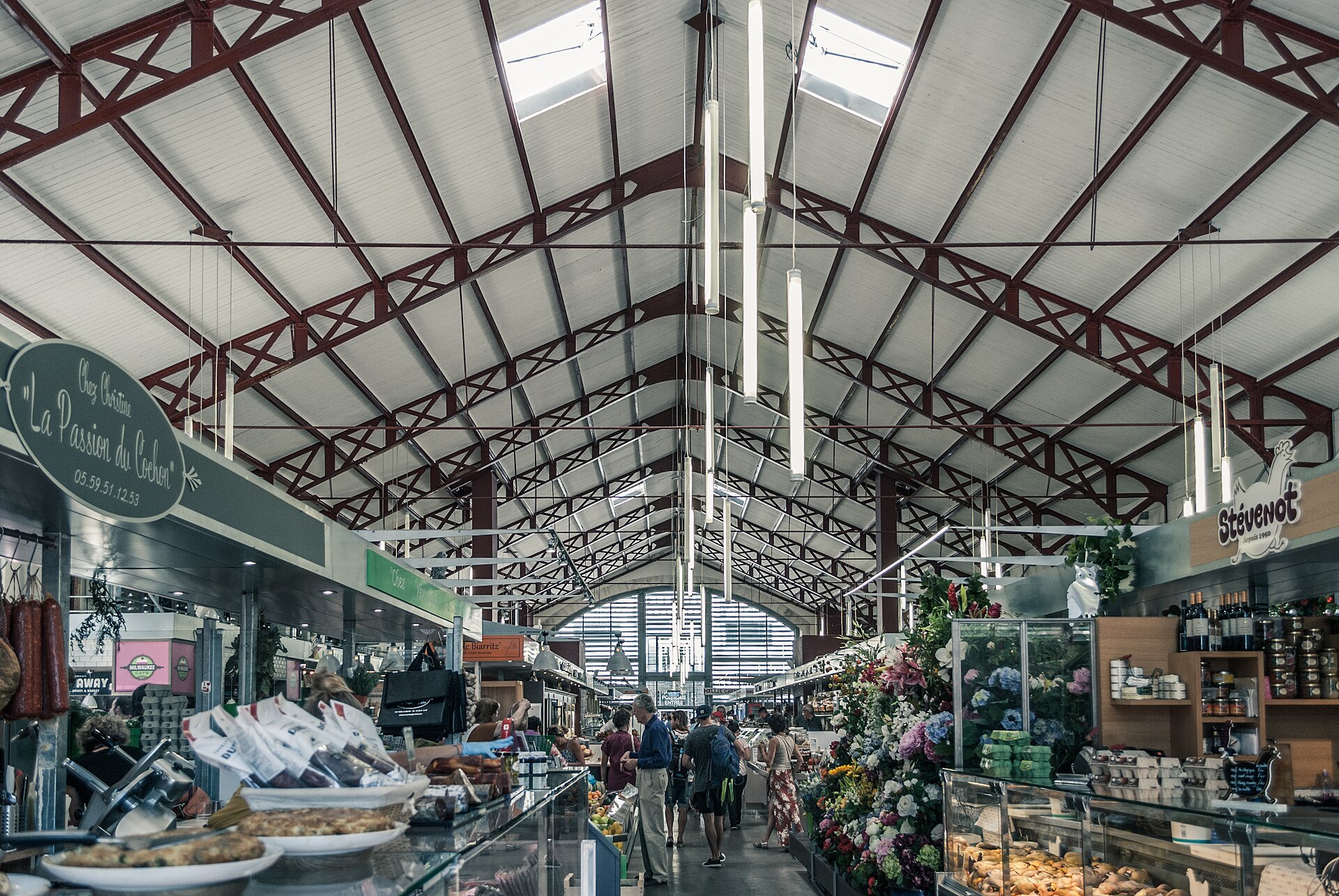 Les Halles de Biarritz covered market