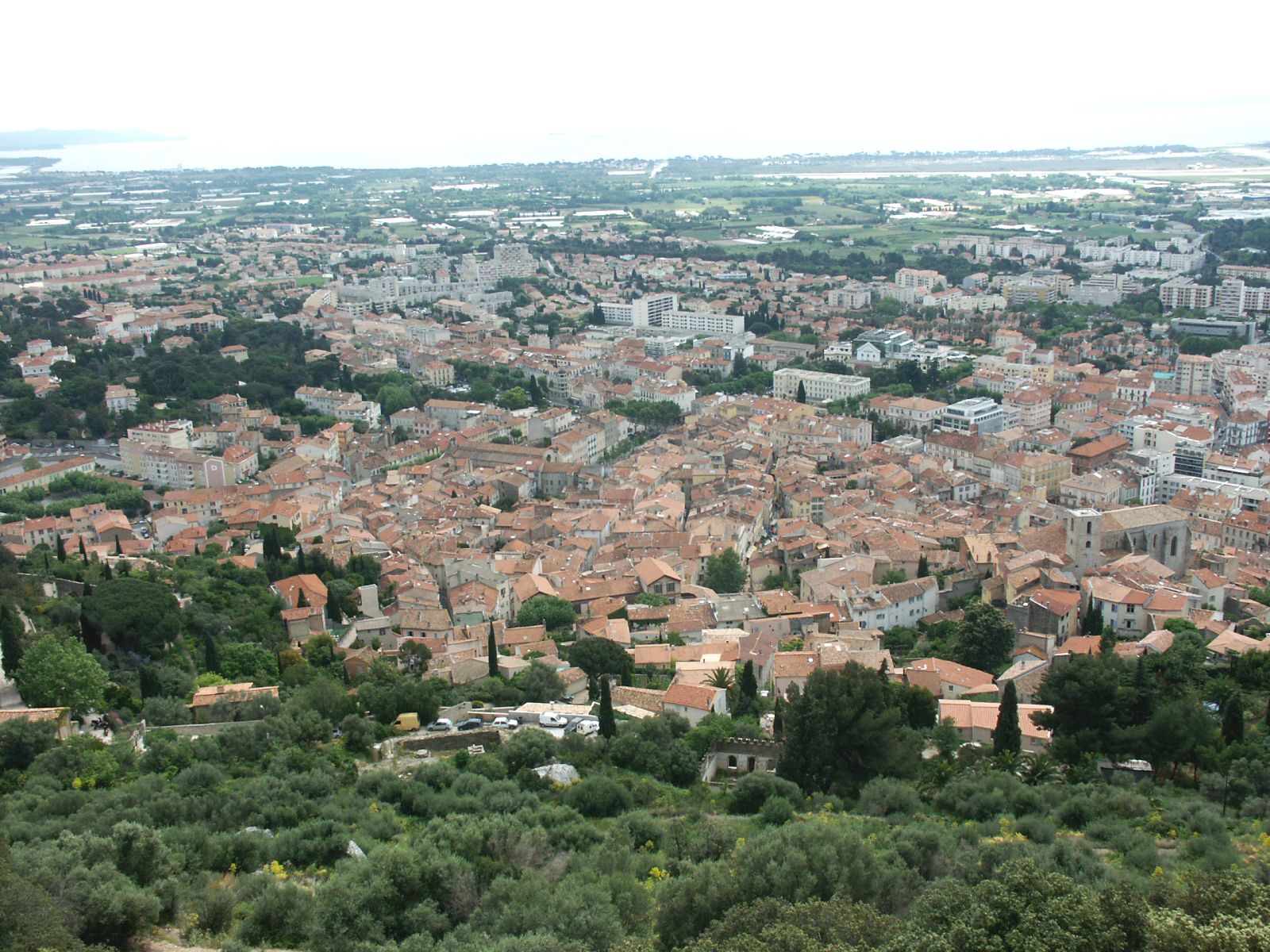 Hyères old town, France