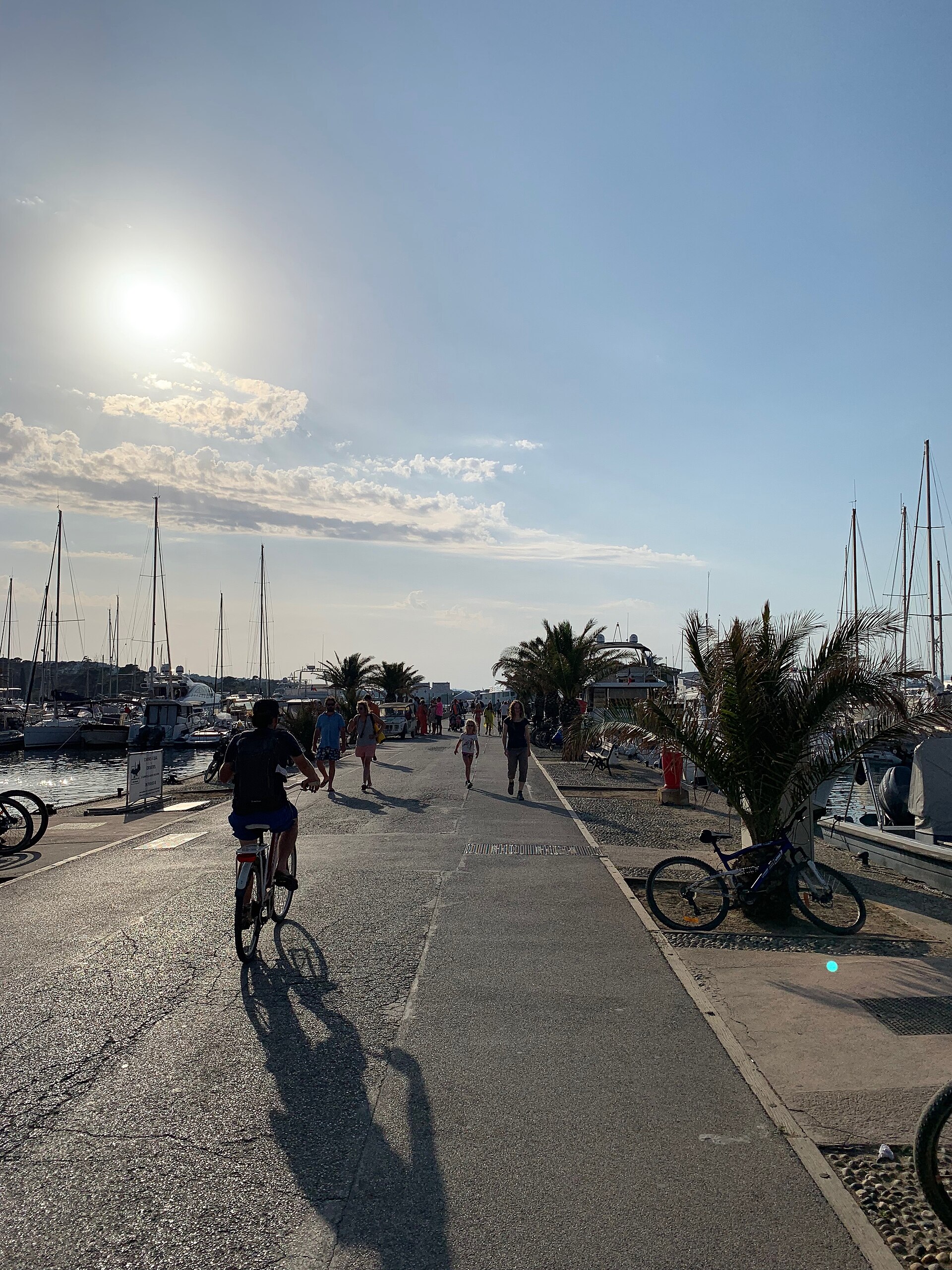 Porquerolles Island port, Îles d'Or