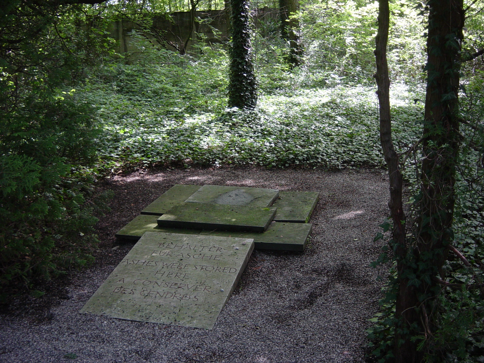 Dachau concentration camp memorial site, Germany