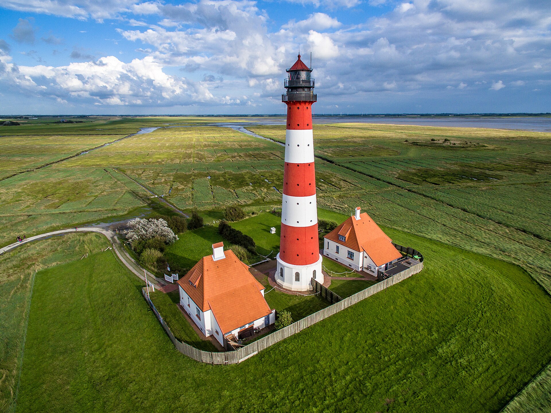 Westerhever Lighthouse, Germany
