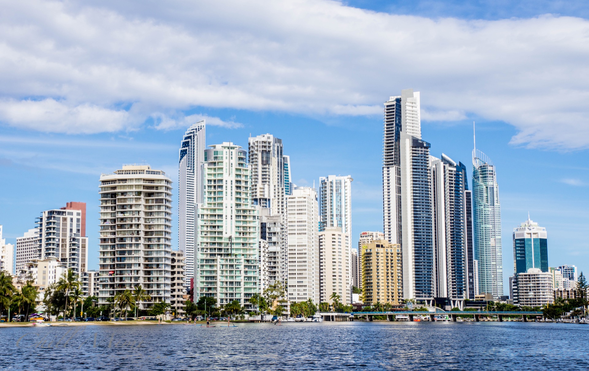 Surfers Paradise skyline, Gold Coast, Queensland, Australia