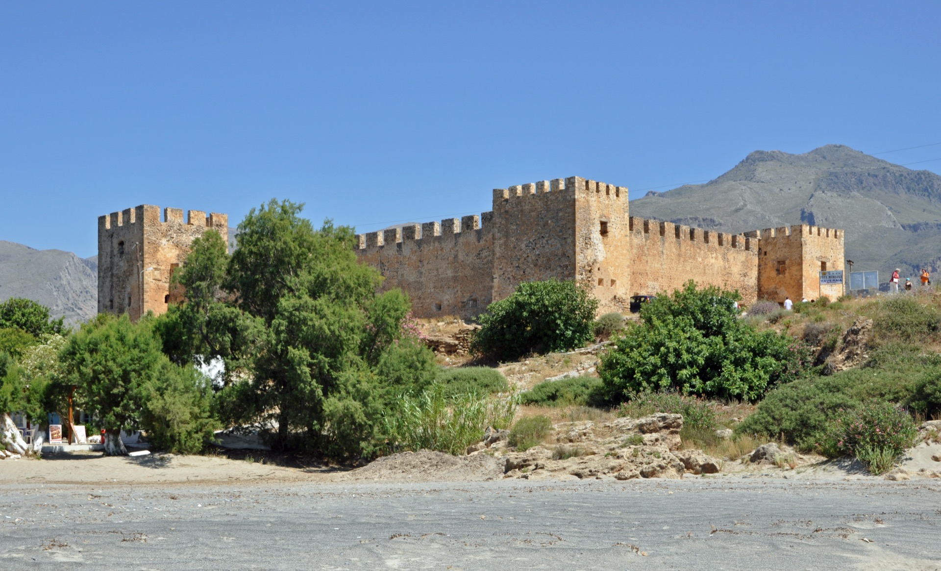 Frangokastello fortress, Crete, Greece