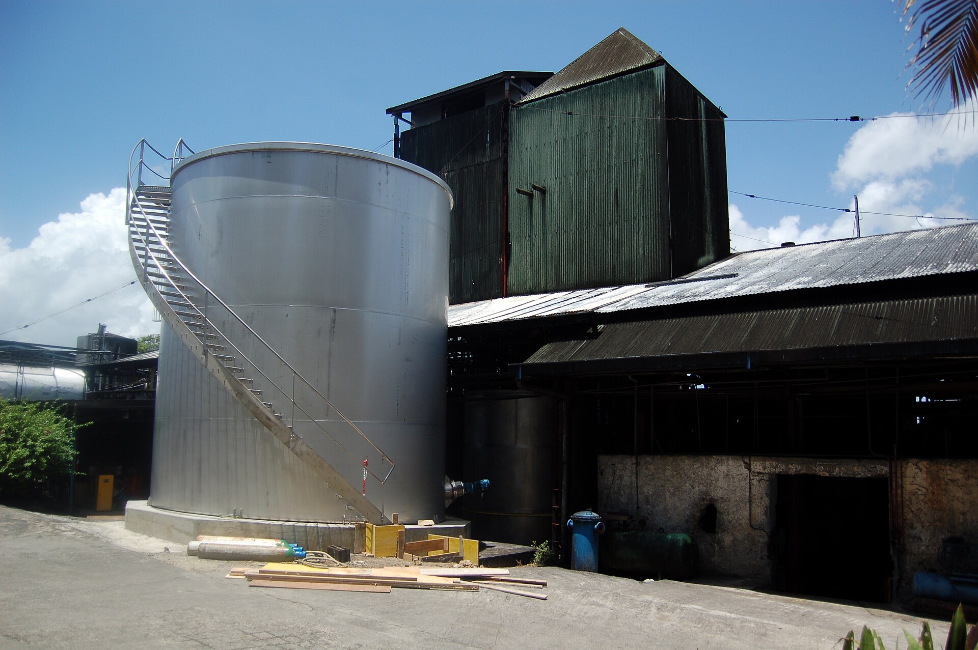 Distillerie Damoiseau rum distillery, Le Moule, Guadeloupe