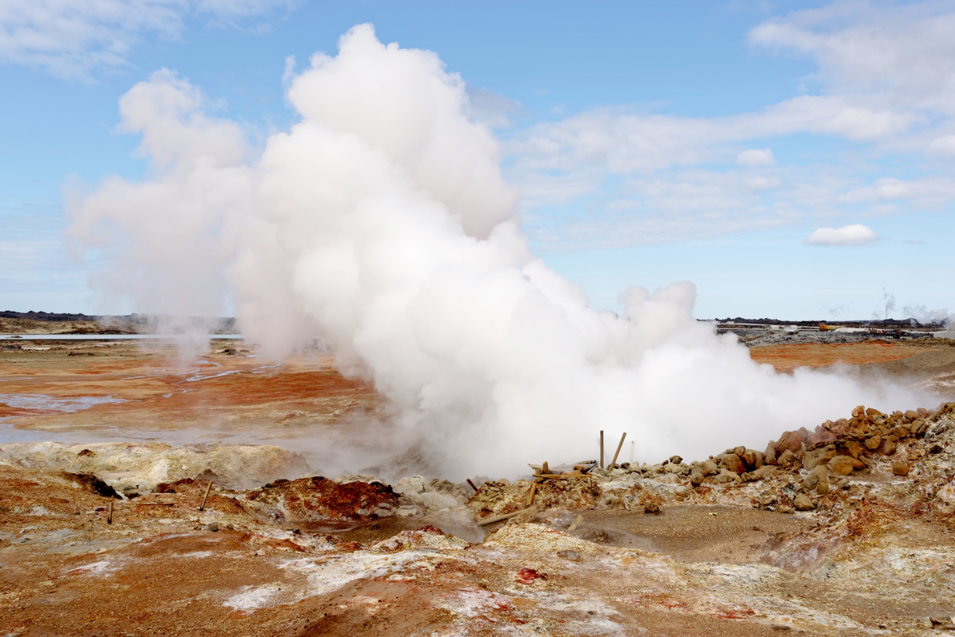 Gunnuhver geothermal hot springs, Iceland