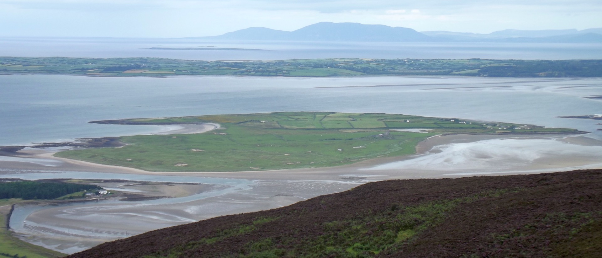 Coney Island seen from Knocknarea, County Sligo