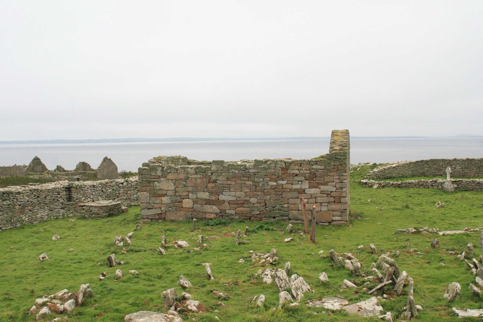 Inishmurray Island monastic ruins, County Sligo
