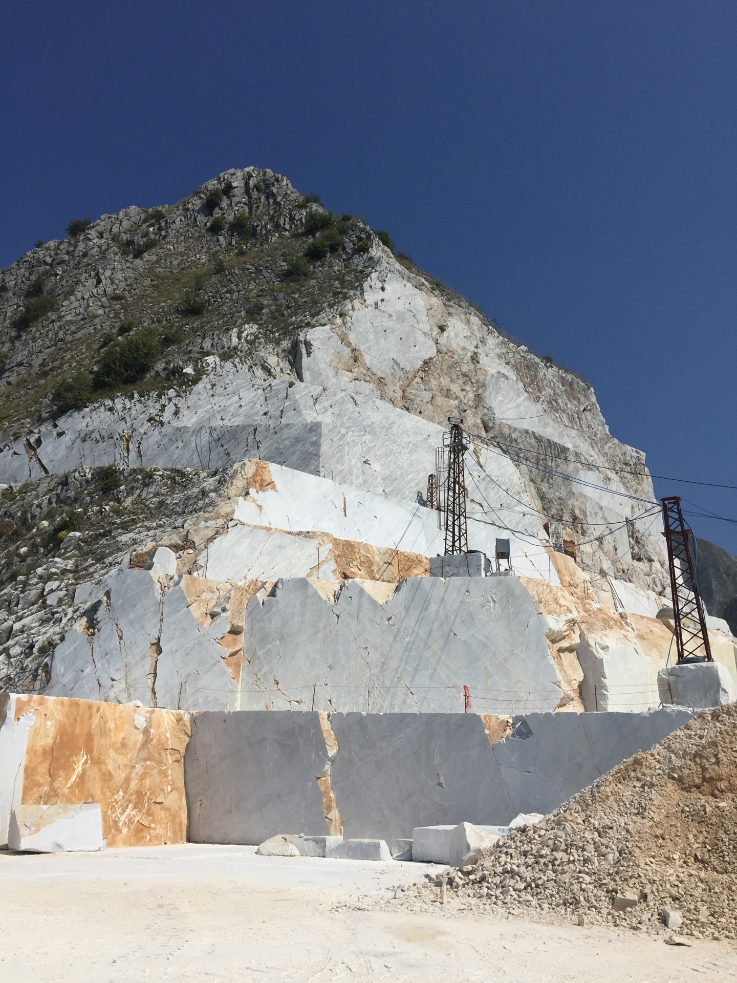 Carrara marble quarry, Apuan Alps
