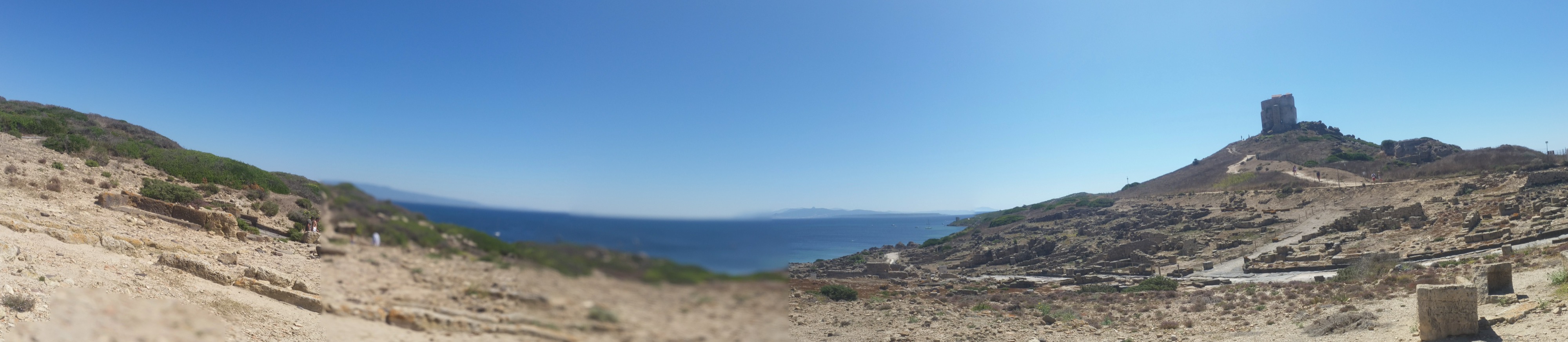 The ancient site of Tharros, Sinis Peninsula, Sardinia