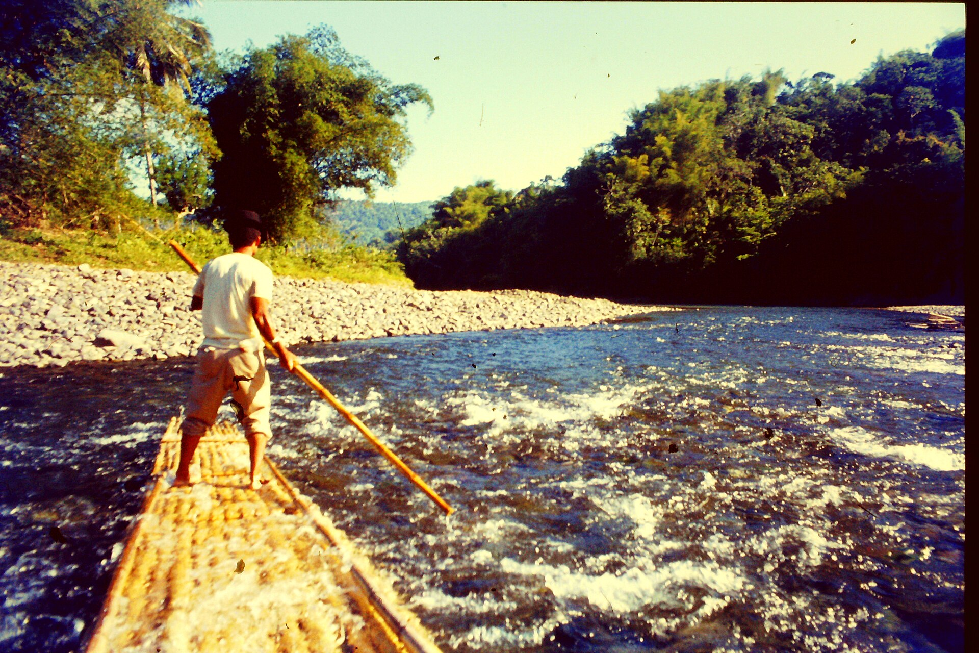 Bamboo rafting on the Rio Grande, Jamaica