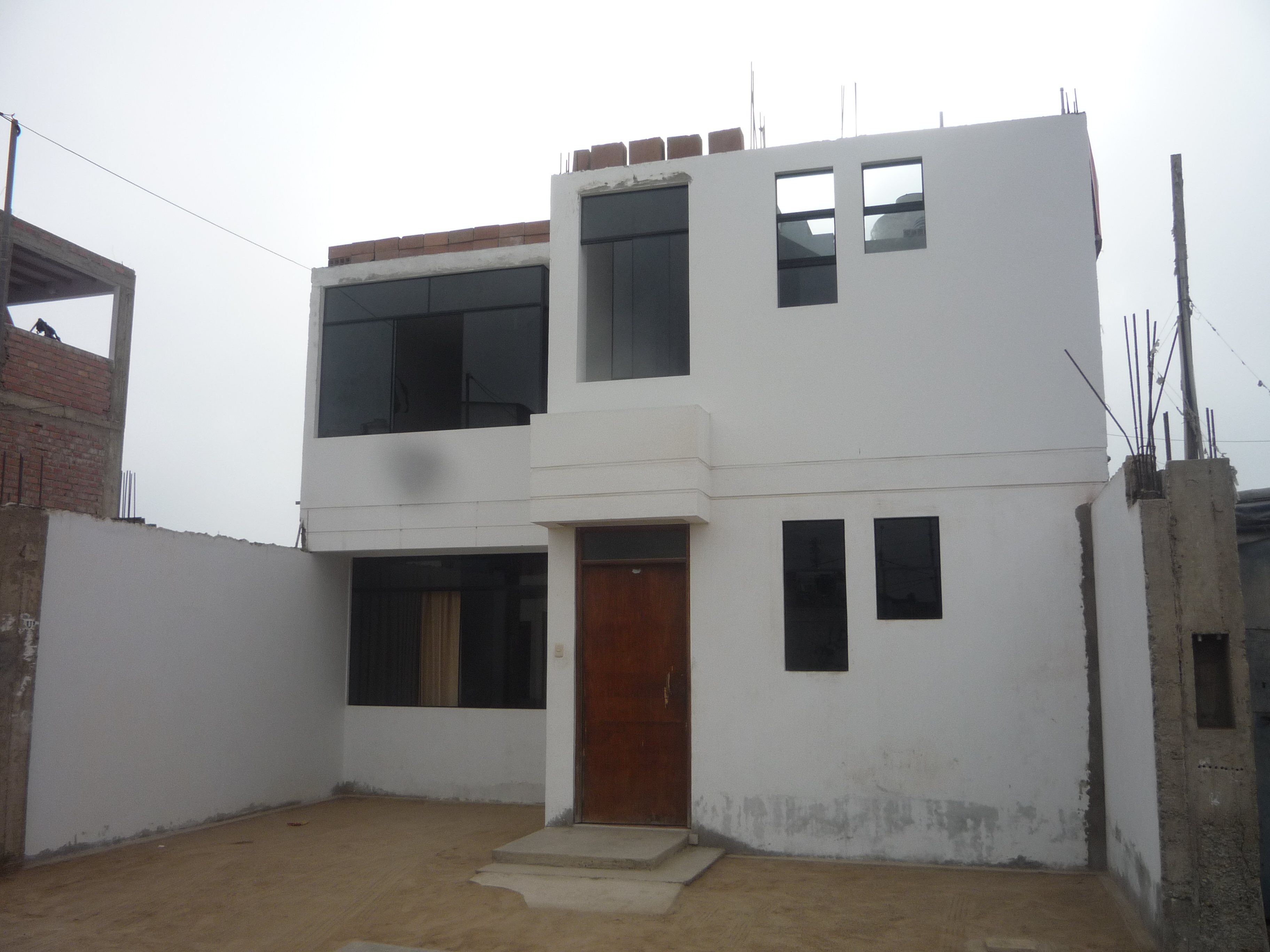 Beachfront in Punta Hermosa, a surf town south of Lima
