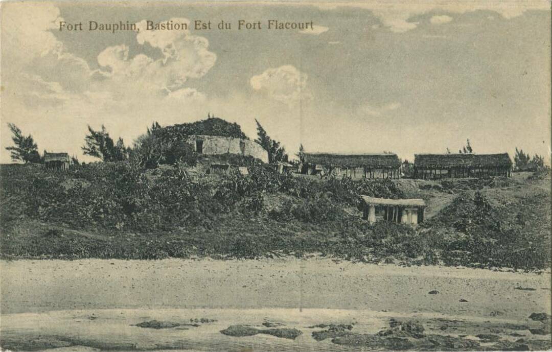 Historic ruins of the Fort Flacourt bastion, Fort Dauphin, Madagascar