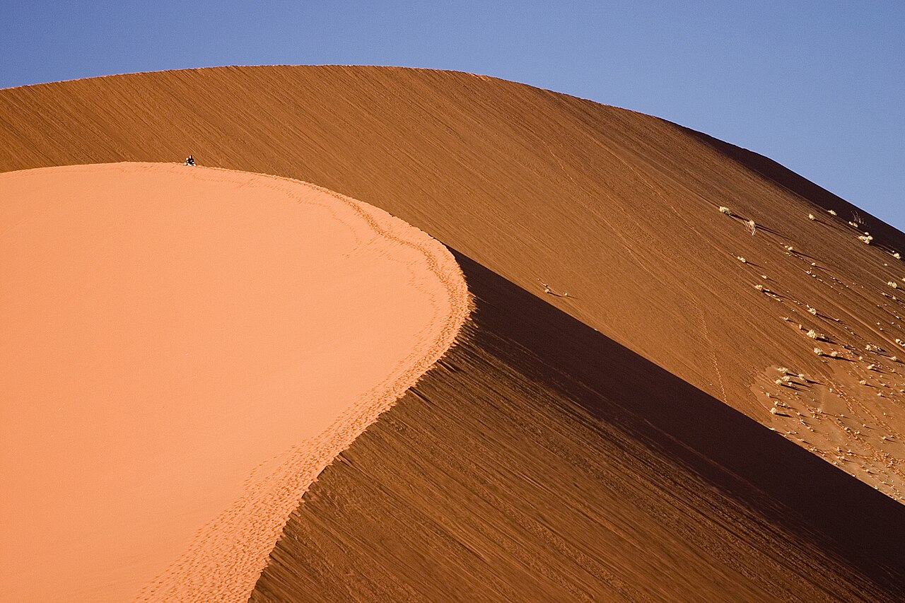Red dunes at Sossusvlei, Namibia
