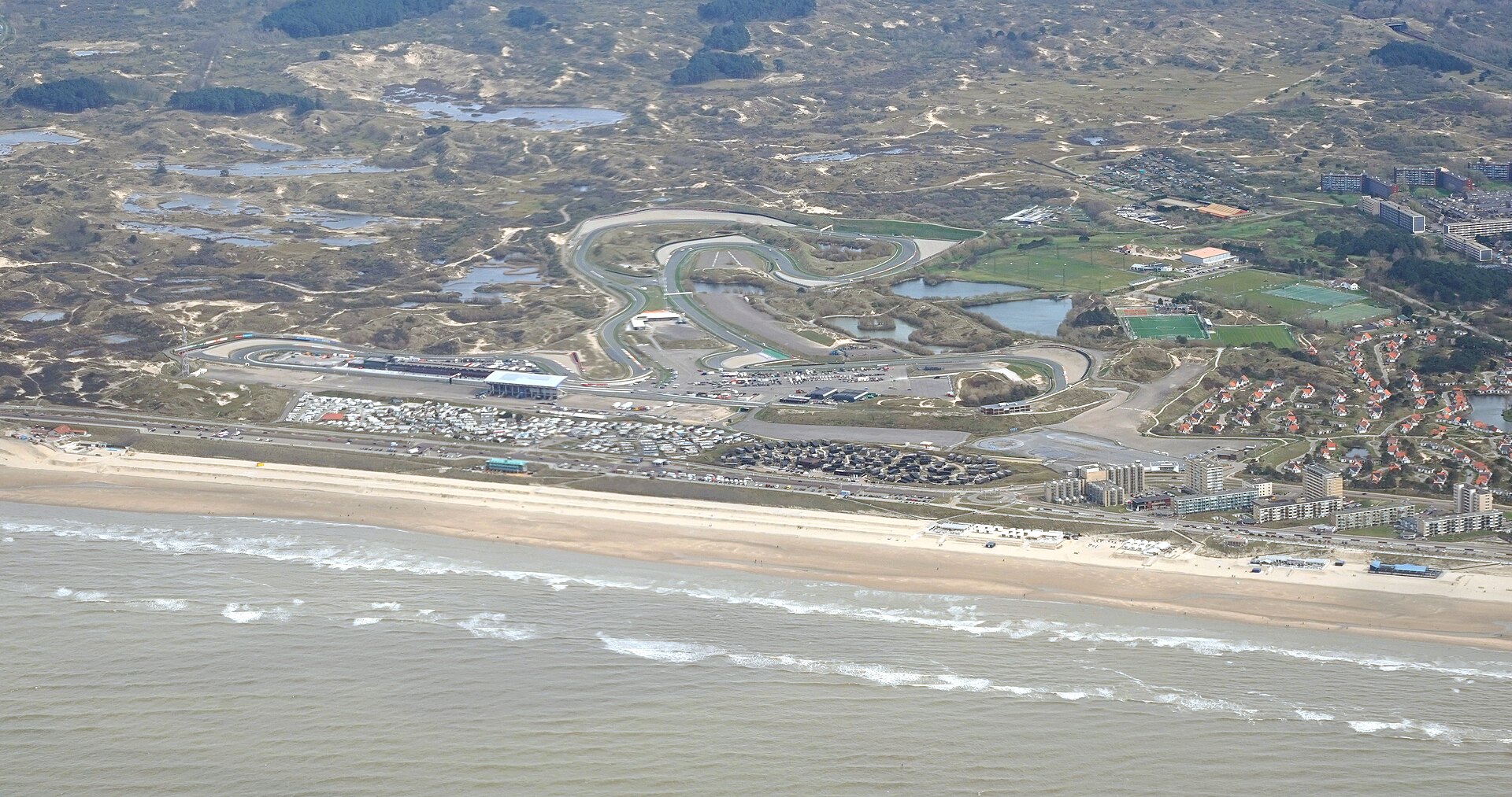Circuit Zandvoort racing track, Netherlands