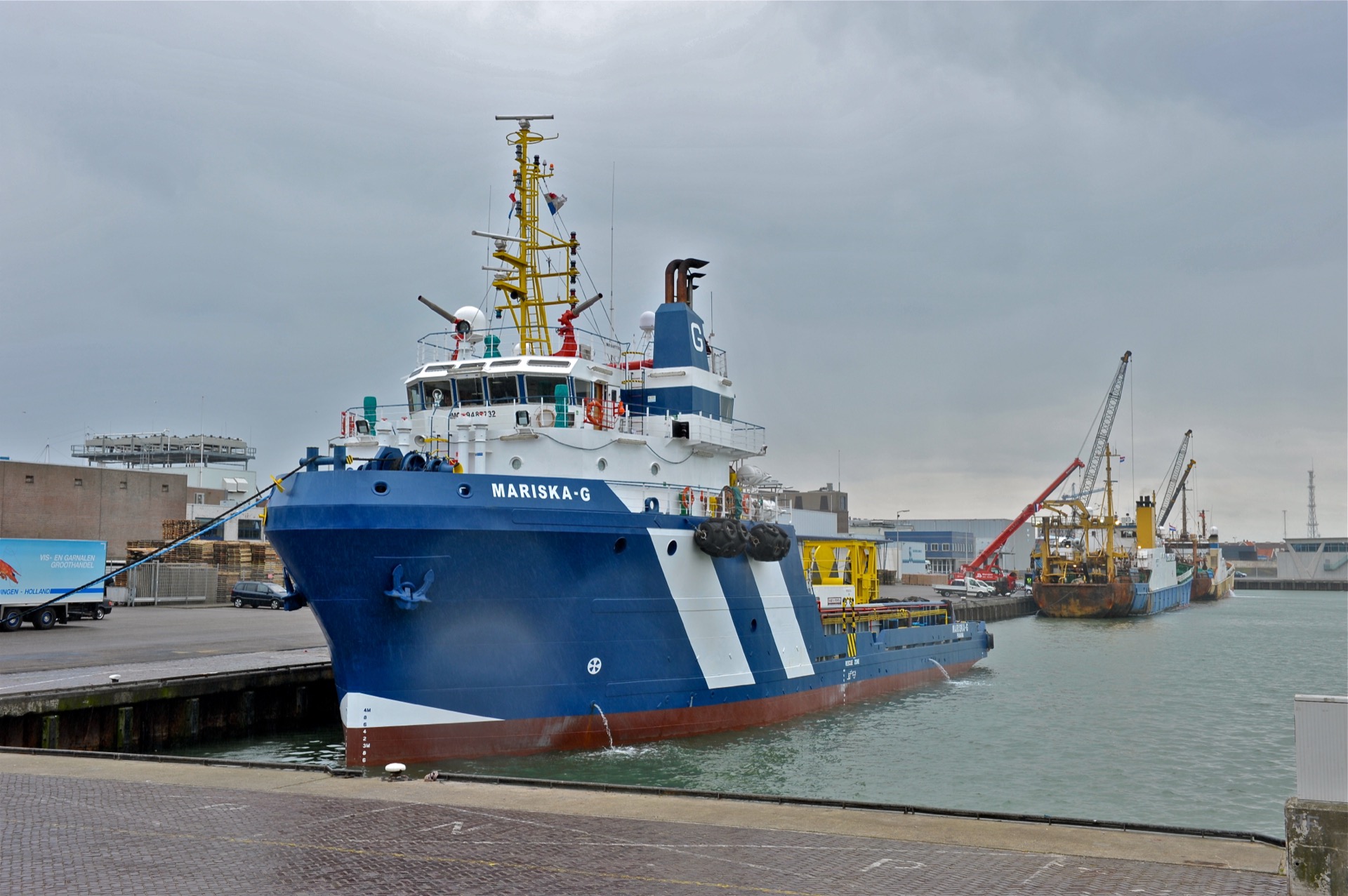 Scheveningen harbor, Netherlands