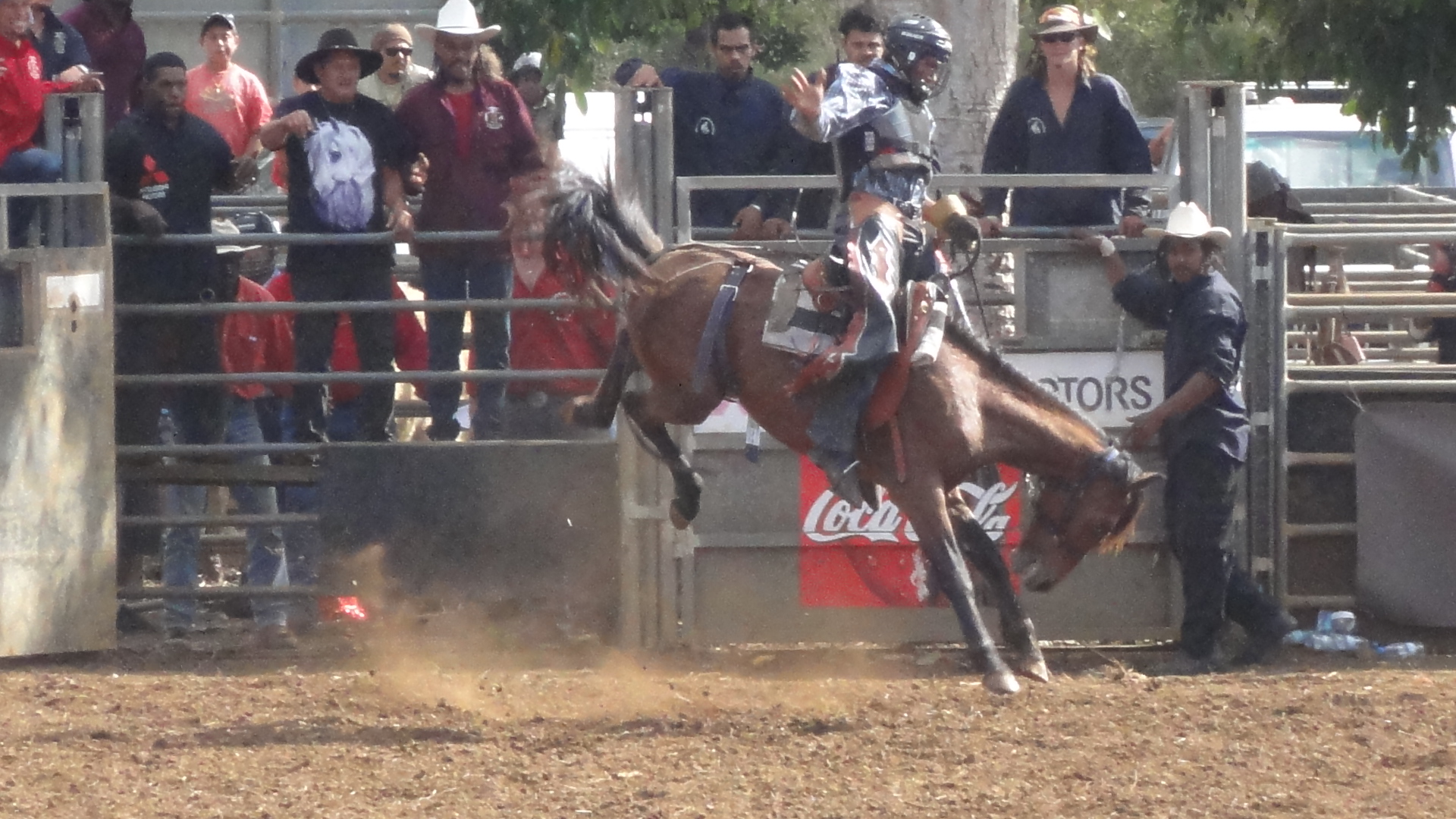 Rodeo at the Foire de Bourail, New Caledonia