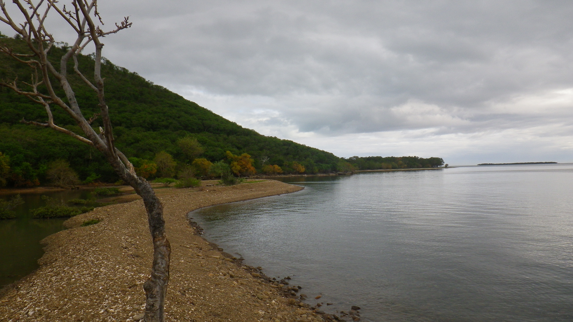 Beach at Pointe Vidoire, near Bourail, New Caledonia