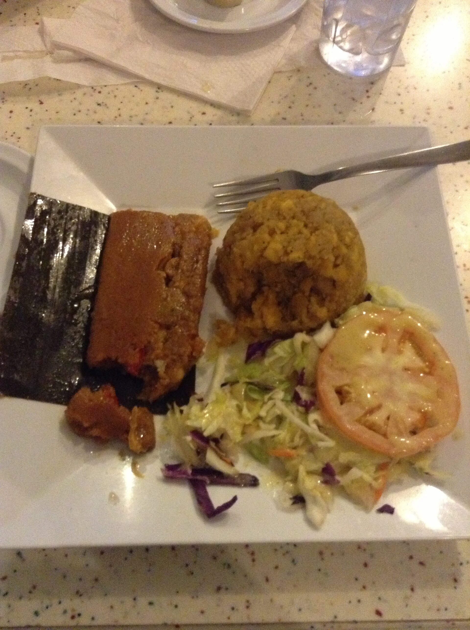 Mofongo, a traditional Puerto Rican dish