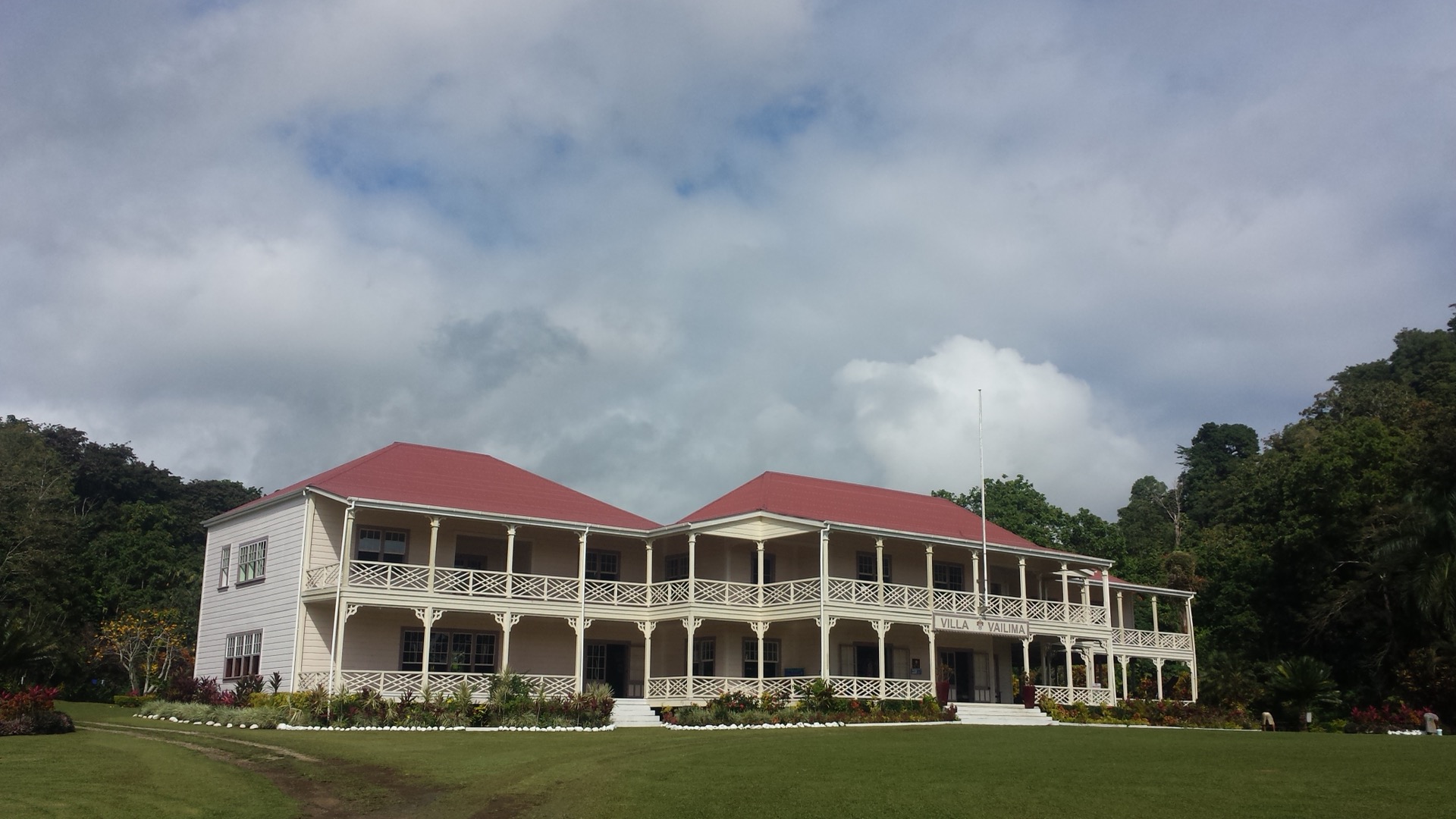 Villa Vailima, Robert Louis Stevenson's former home near Apia, Samoa