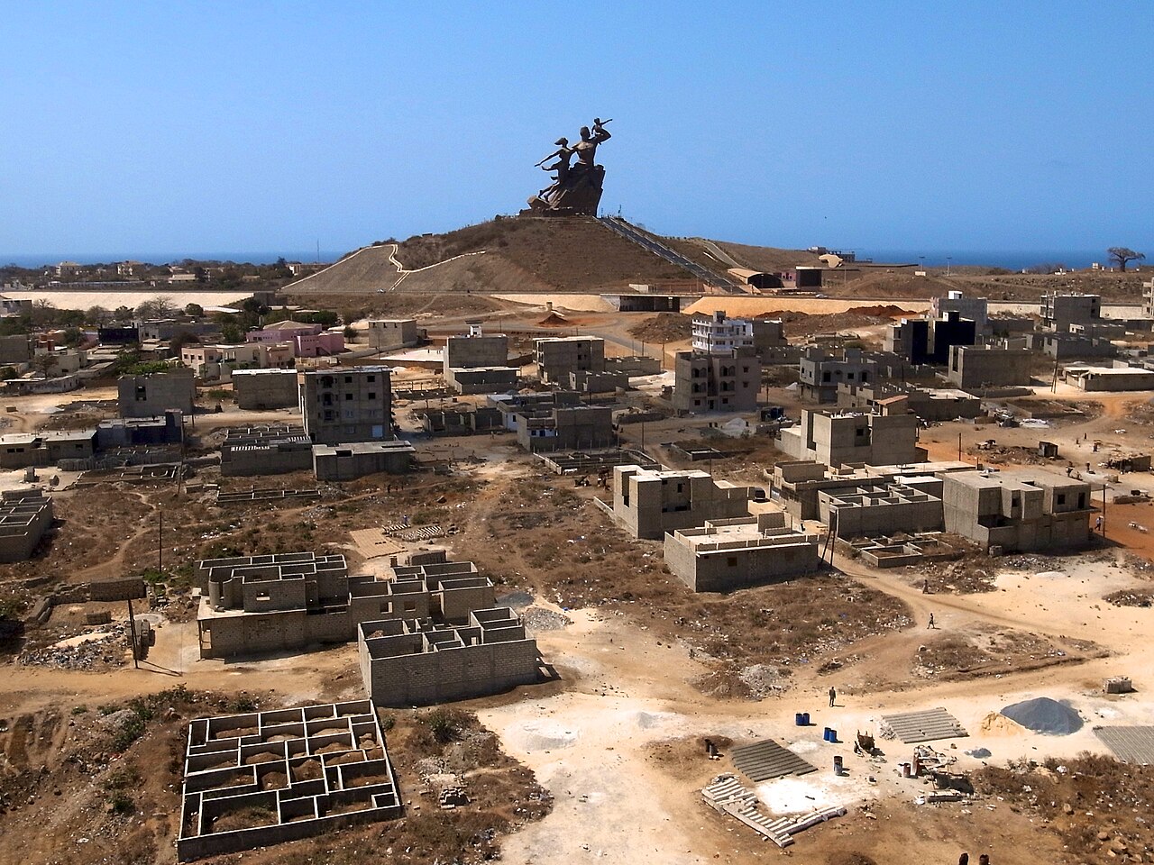 African Renaissance Monument, Dakar, Senegal