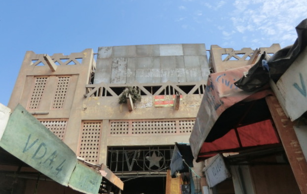 Marché Sandaga market building, Dakar, Senegal