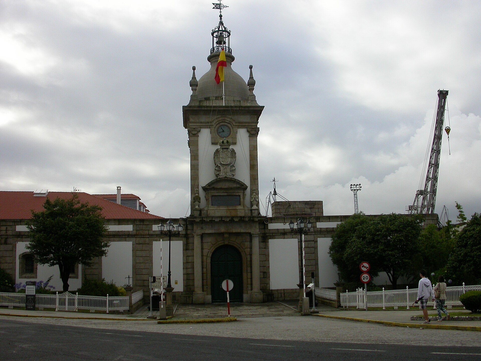 Puerta del Dique, Ferrol naval arsenal