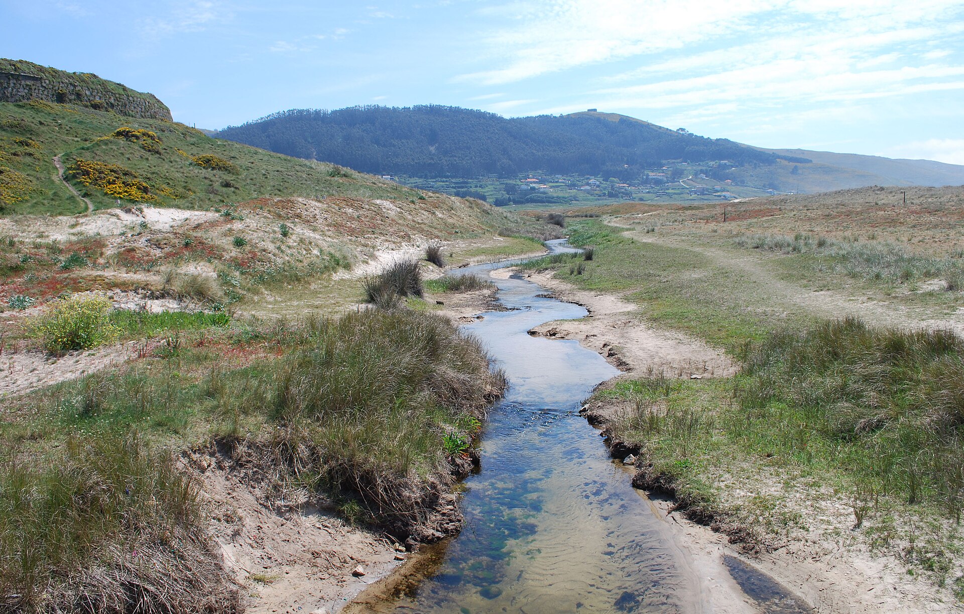 Lagoa de Doniños coastal lagoon, Ferrol