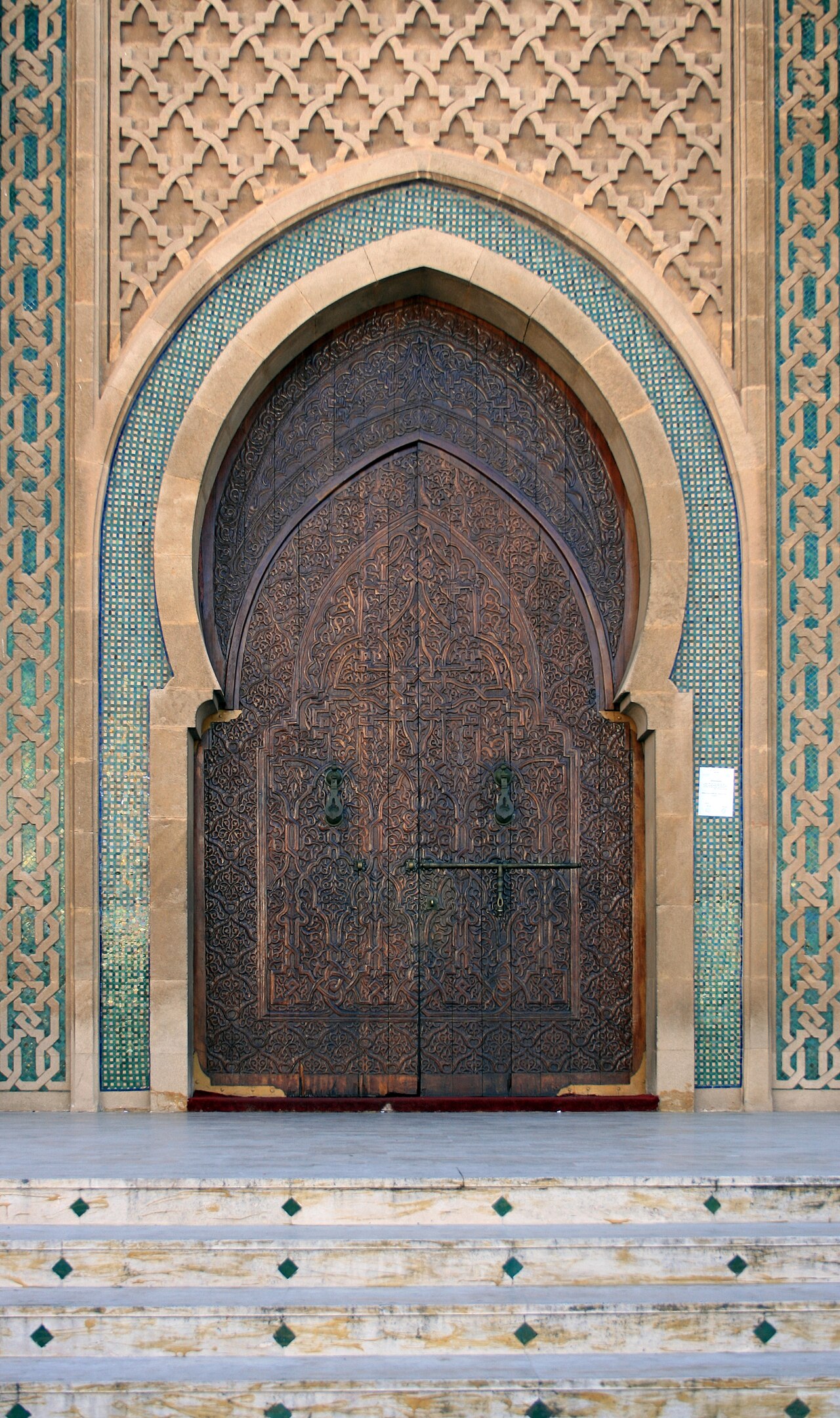 Mohammed V Mosque entrance portal, Agadir