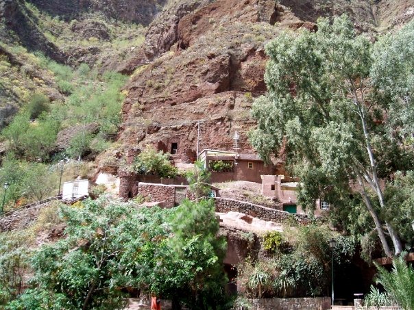 Cave houses of Barranco de Guayadeque, Gran Canaria