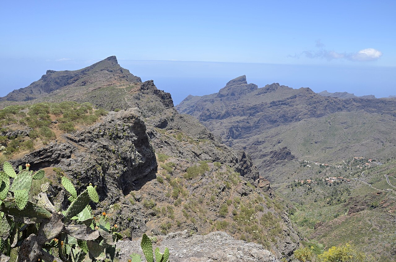 Masca village in the Teno mountains, Tenerife