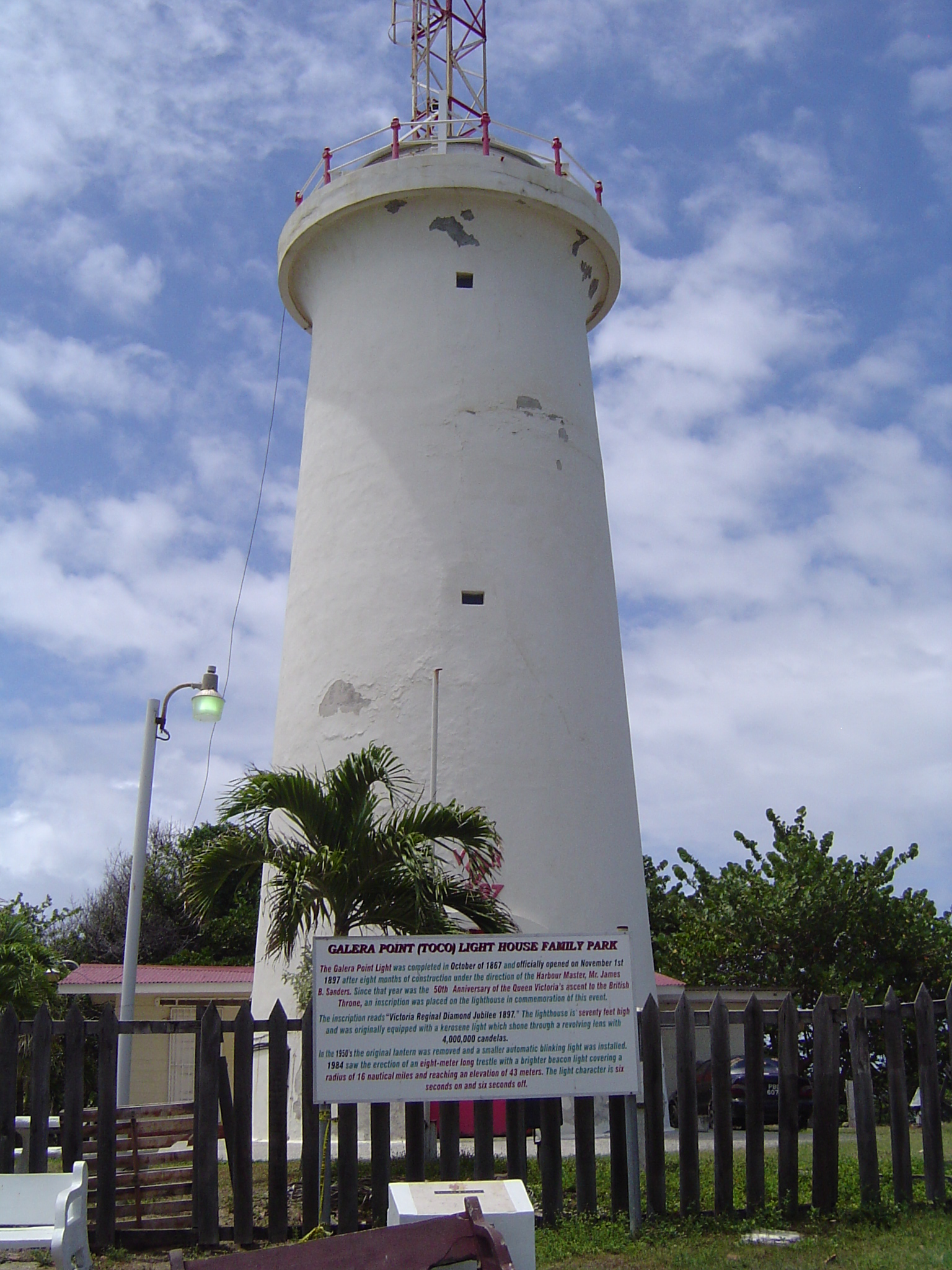 Galera Point Lighthouse, Toco, Trinidad