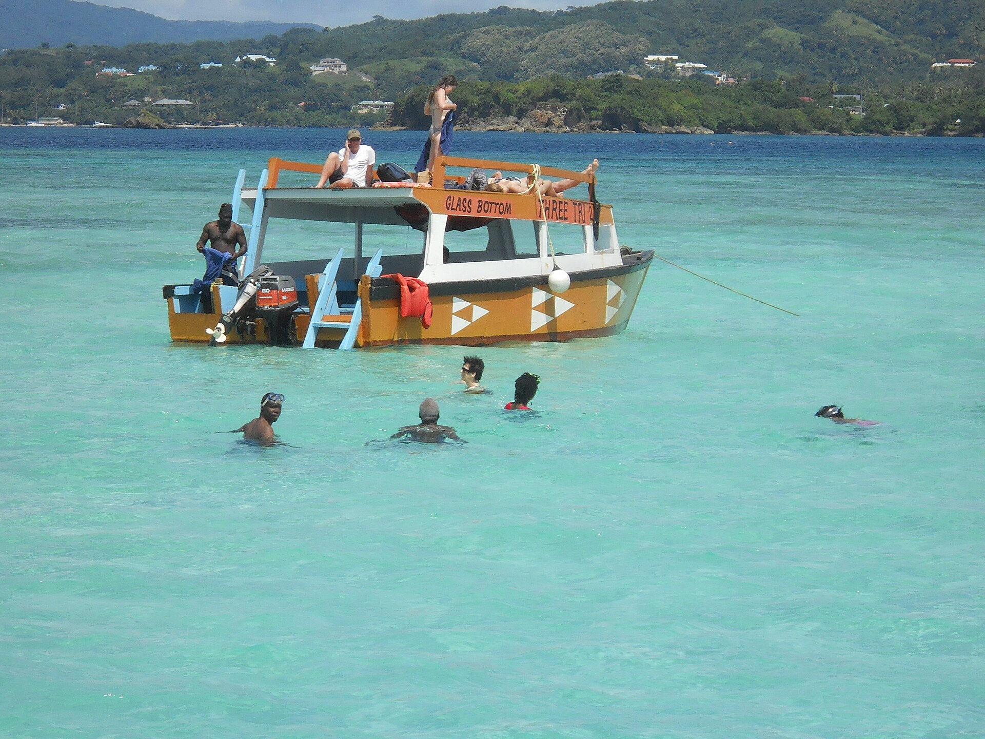 The Nylon Pool, Tobago