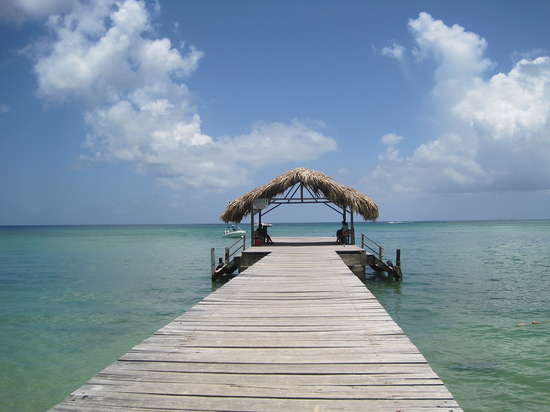 Pigeon Point Heritage Park jetty, Tobago