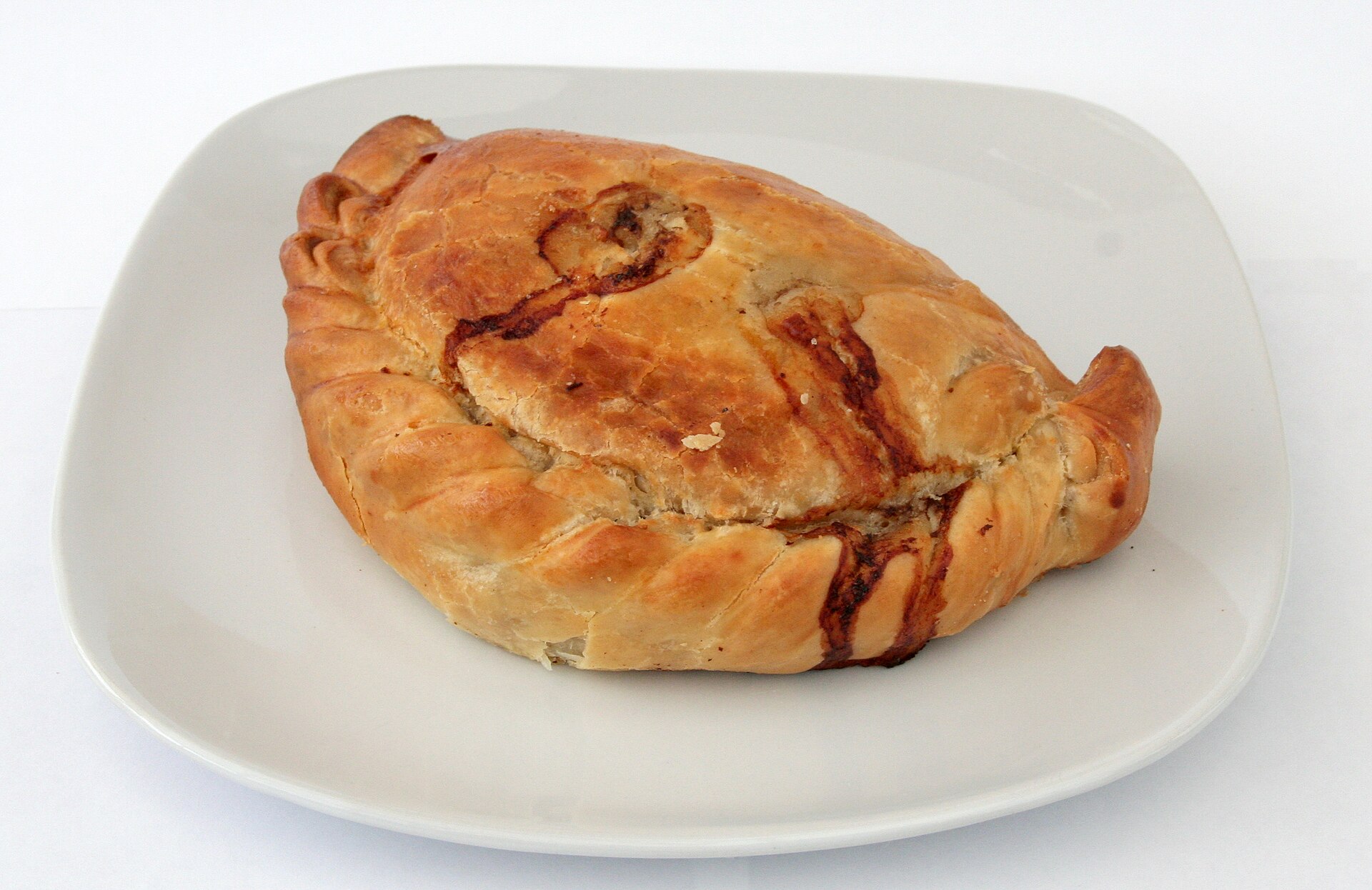 Traditional Cornish pasty