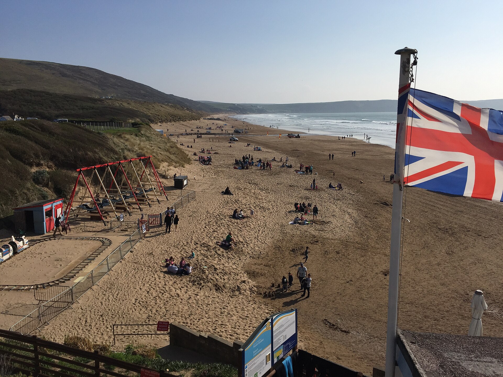 Woolacombe beach