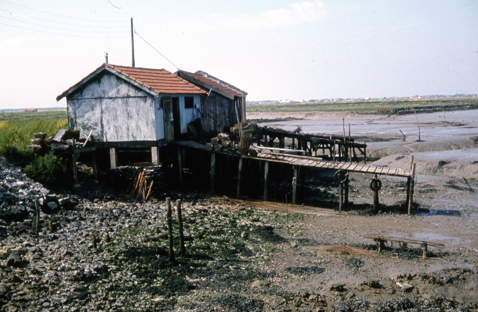 Oyster huts, Marennes-Oléron basin