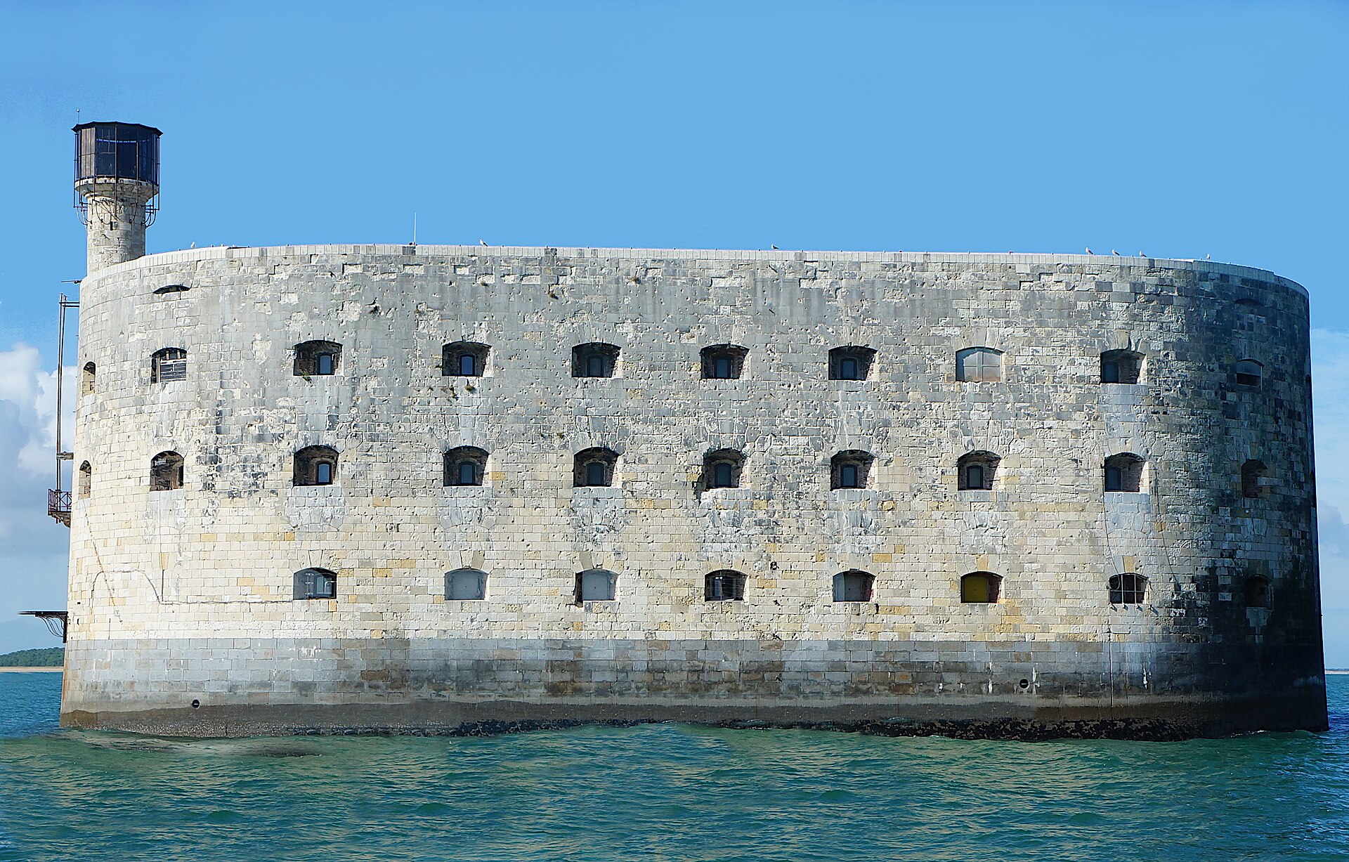 Fort Boyard, between Île d'Oléron and Île-d'Aix