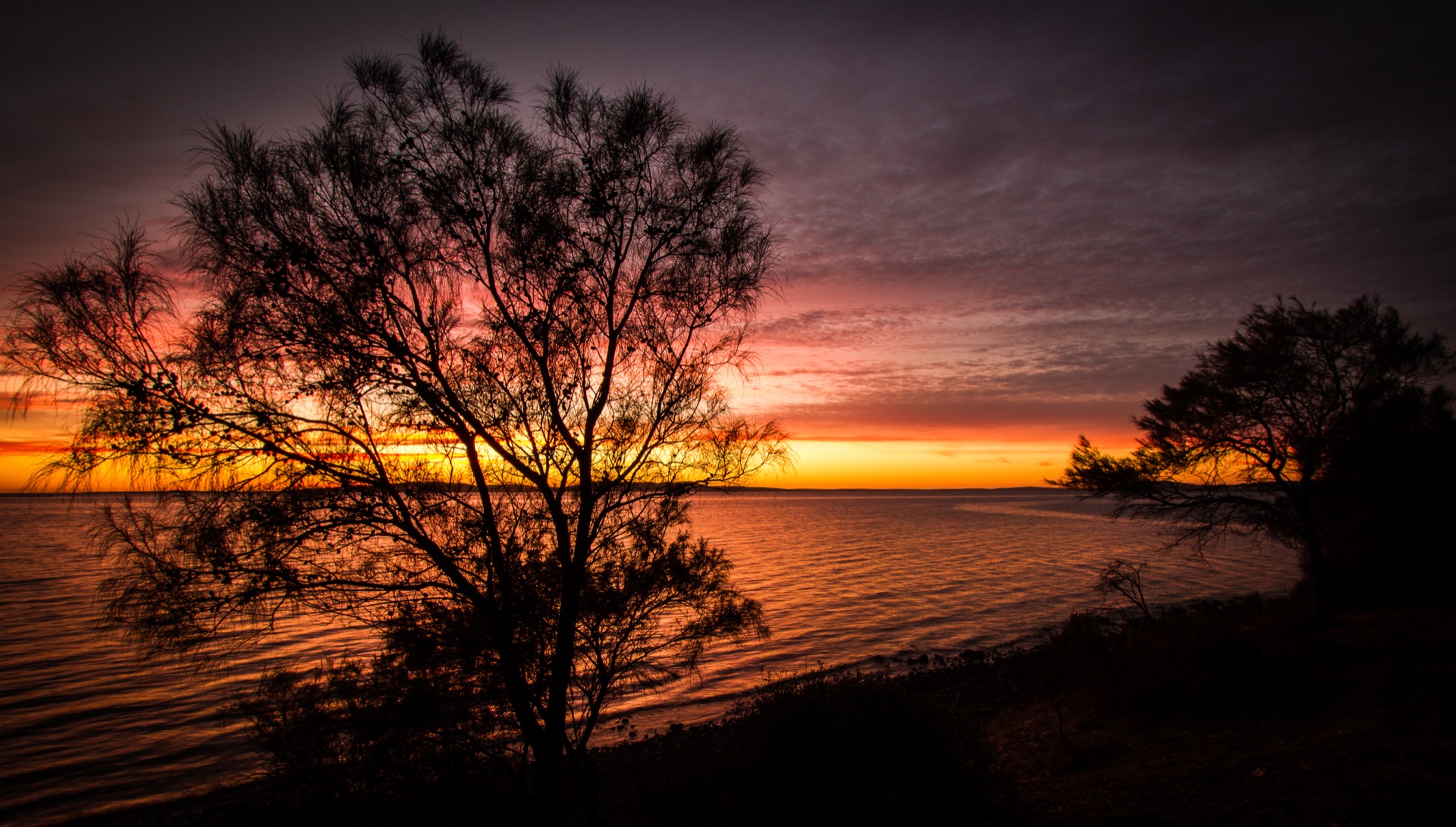 Sunrise over Port Lincoln, South Australia, Australia