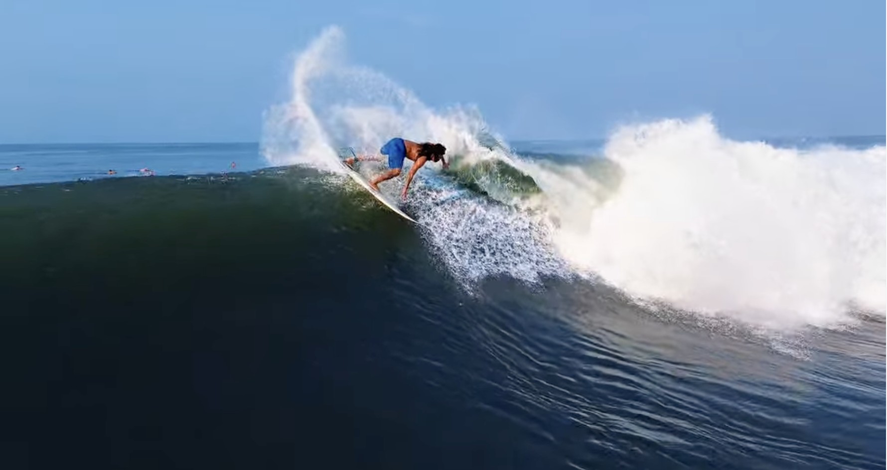 Surfer cutback, shot by Ulise Hernandez